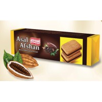 بیسکوییت کرم دار تخت کاکائو ای